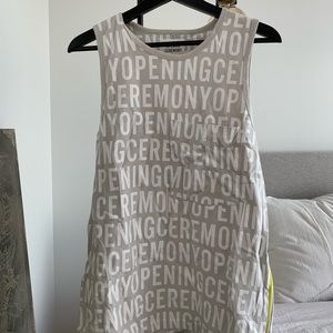 Oversized Opening Ceremony Tank Top